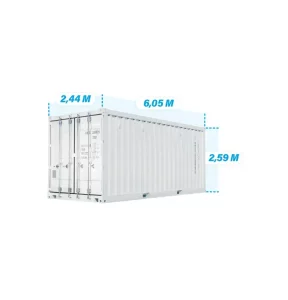 Container maritime de stockage de chantier en location chez Valroc SA dans la Broye