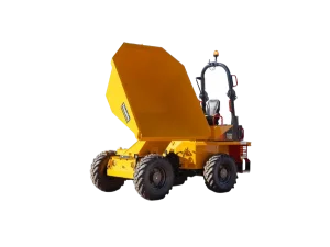 Dumper sur pneus 4.5 tonnes pour tous travaux de transports et de manutentions en location chez Valroc SA dans la Broye