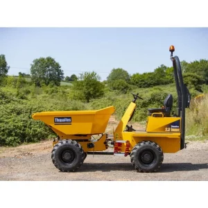 Dumper sur pneus 2.3 tonnes pour tous travaux de transports et de manutentions en location chez Valroc SA dans la Broye